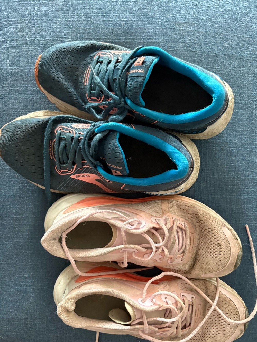 lululemon athletica  and brooks Women's Athletic Sneakers bundle AS IS